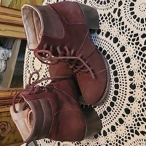 Freebird leather/suede ankle boots